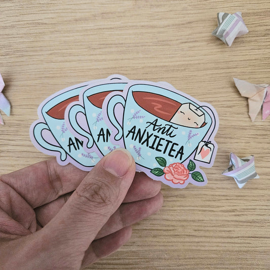 Anti Anxietea Vinyl Sticker