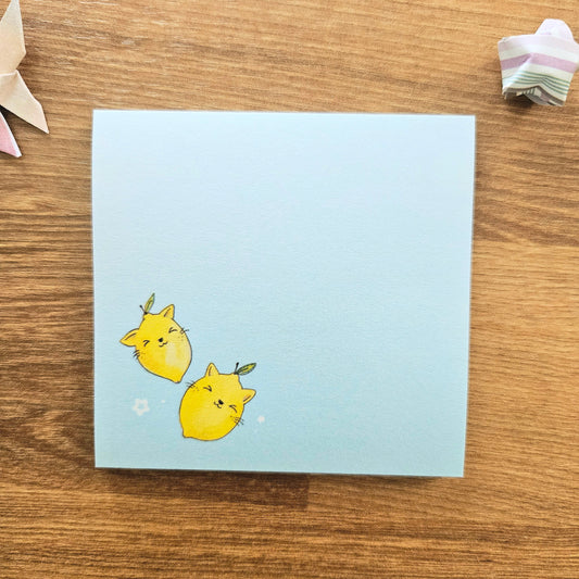 Lemon Kitties Sticky Notes