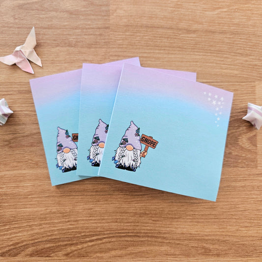 Gnope Gnome Sticky Notes