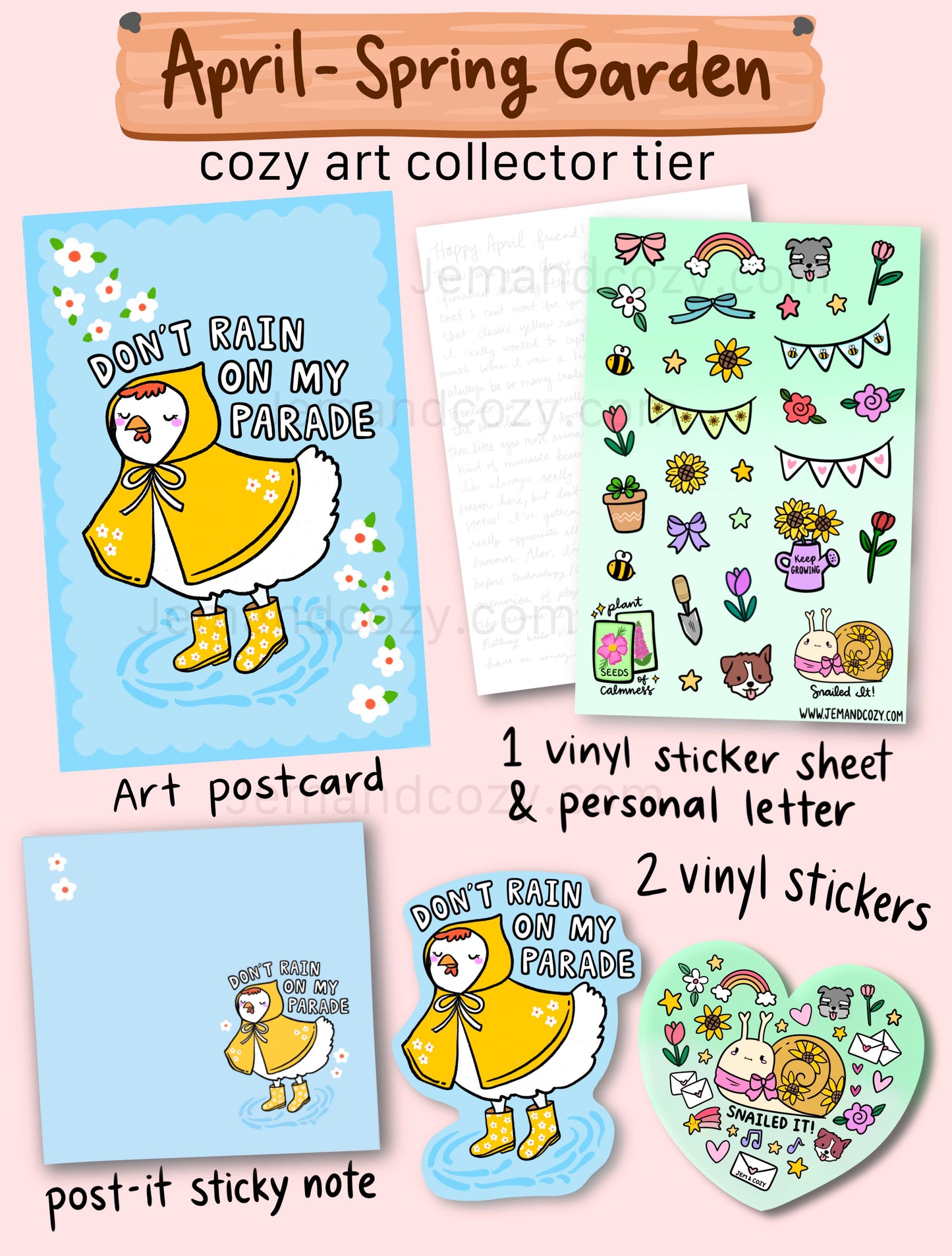 Stationery Mail Club: Cozy Art Collector Tier