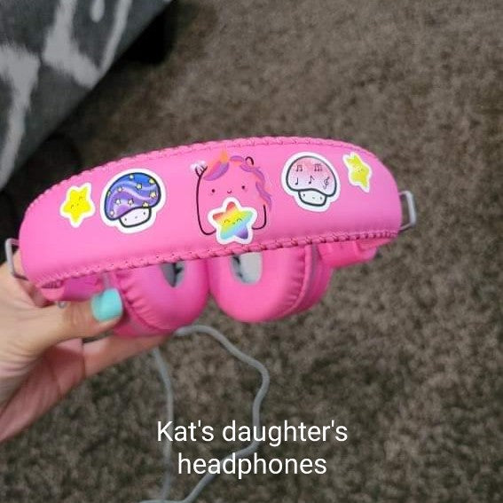 Invisible Ghosties Clear Vinyl Sticker Sheet (5x7")