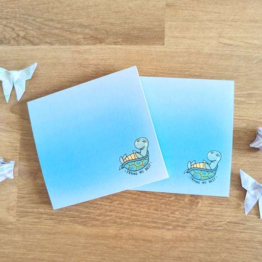 Trying My Best TURTLE Sticky Notes