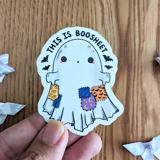 This is Boosheet Clear Sticker