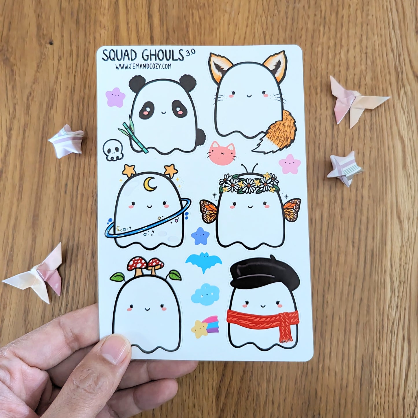 Squad Ghouls 3.0 Sticker Sheet (4x6")