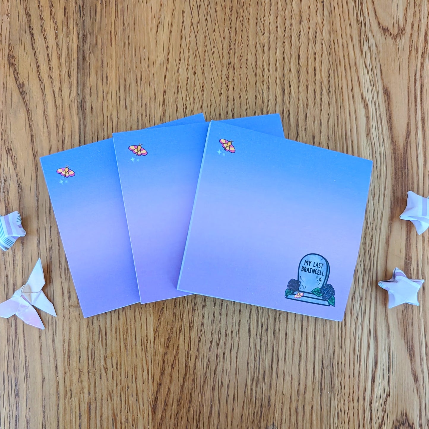My Last Braincell Sticky Notes