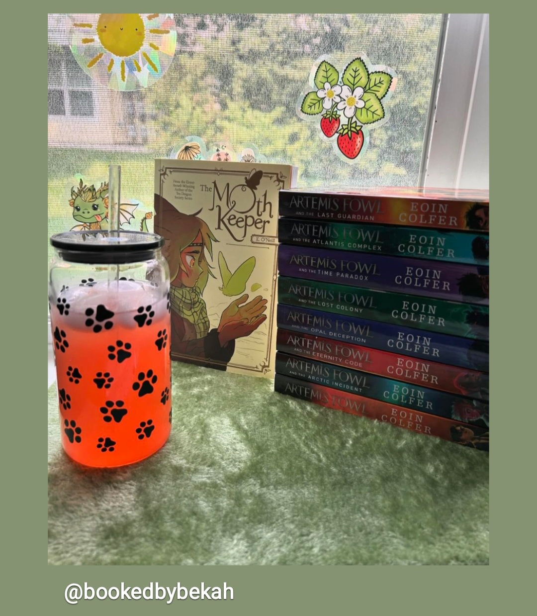 Baby Strawberries Rainbow Decal Suncatcher