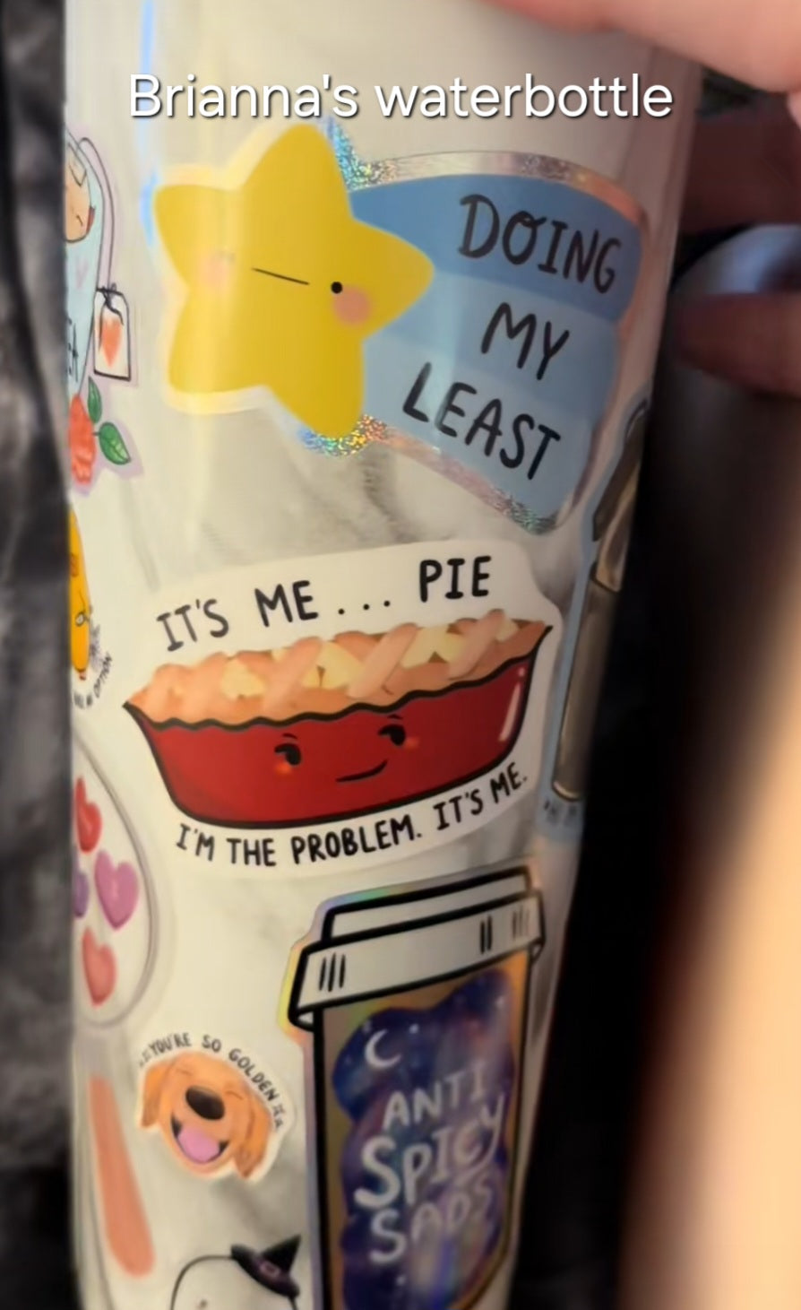 It's Me Pie Vinyl Sticker