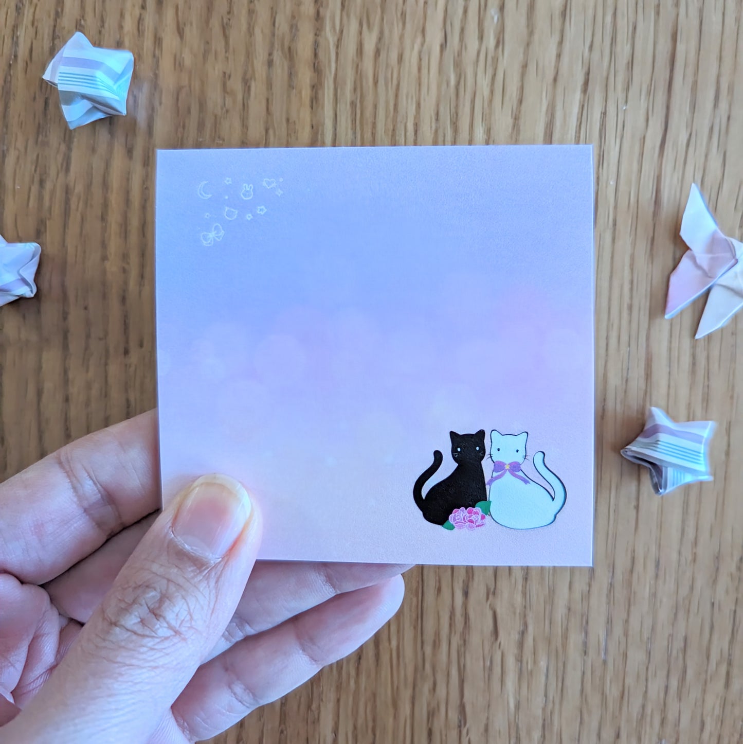Limited Special: Moon Cats Sticky Notes