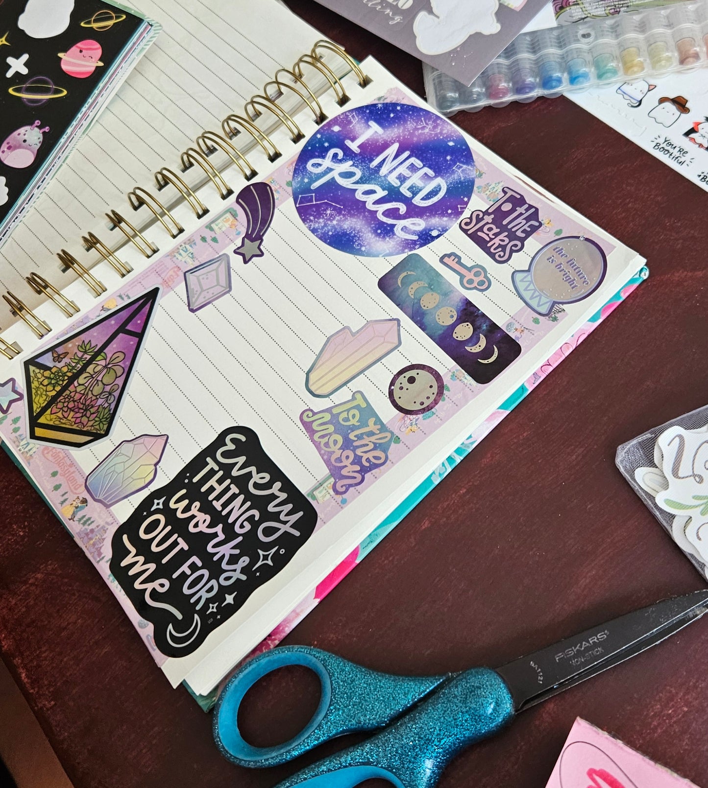 I Need Space Vinyl Sticker