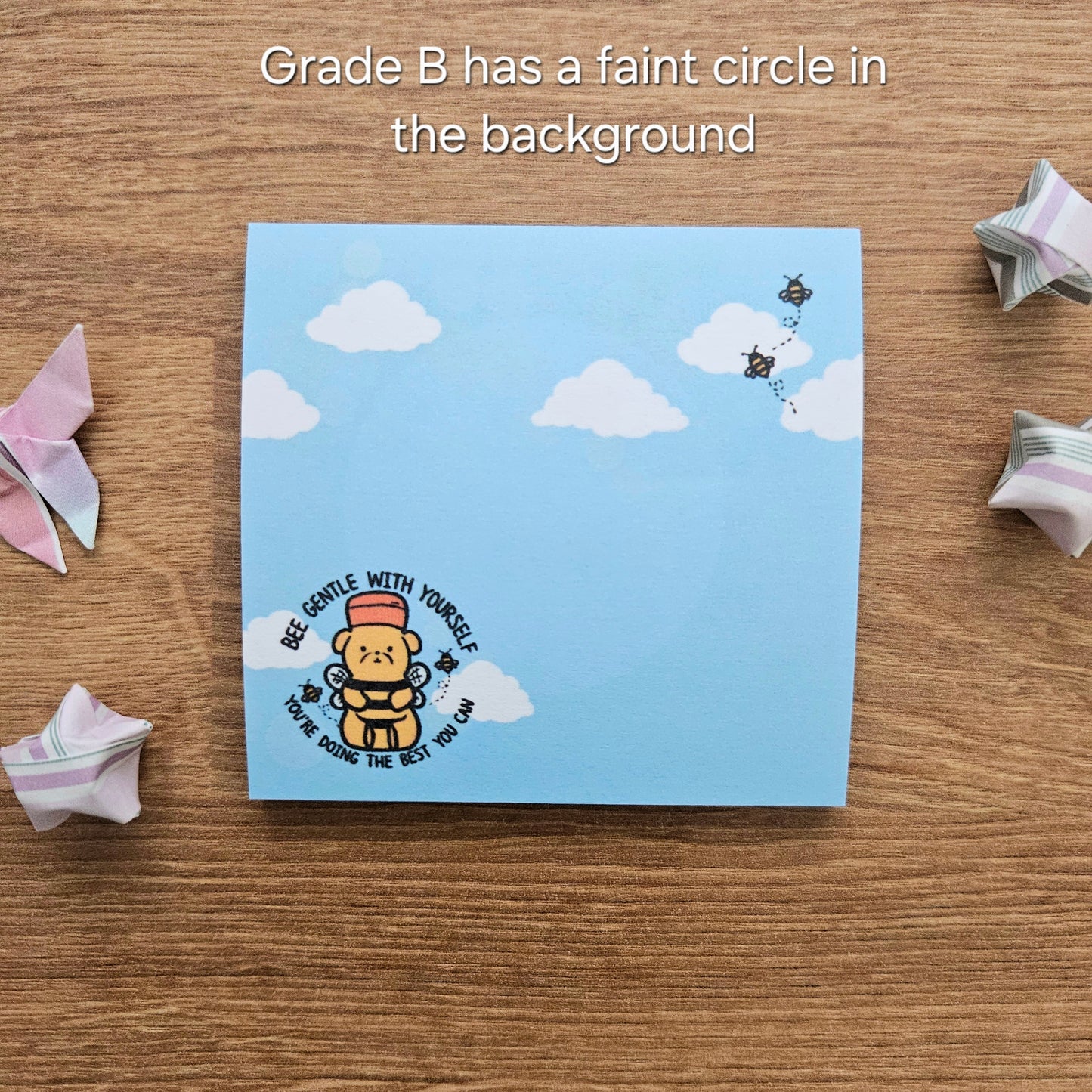 Bee Gentle With Yourself You're Doing The Best You Can Sticky Notes