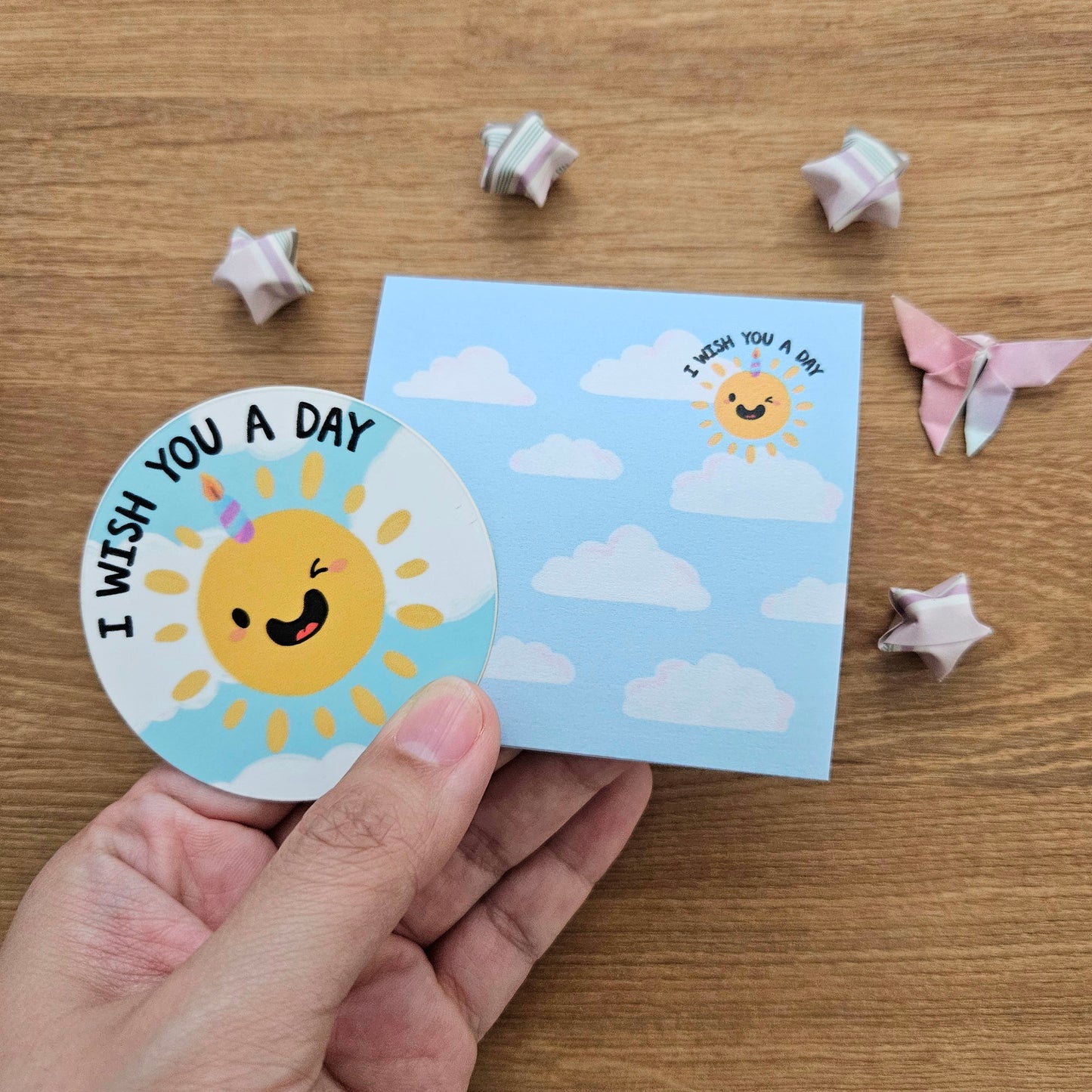 I Wish You a Day Sticky Notes