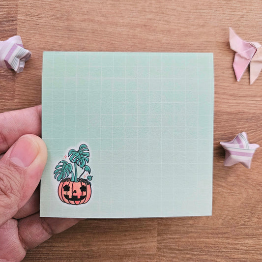 Monster-a Jack-O'-Lantern Sticky Notes