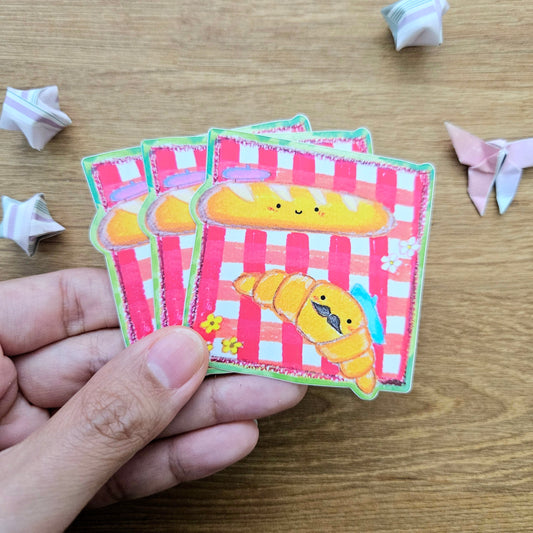 Loaf Around With Me Vinyl Sticker