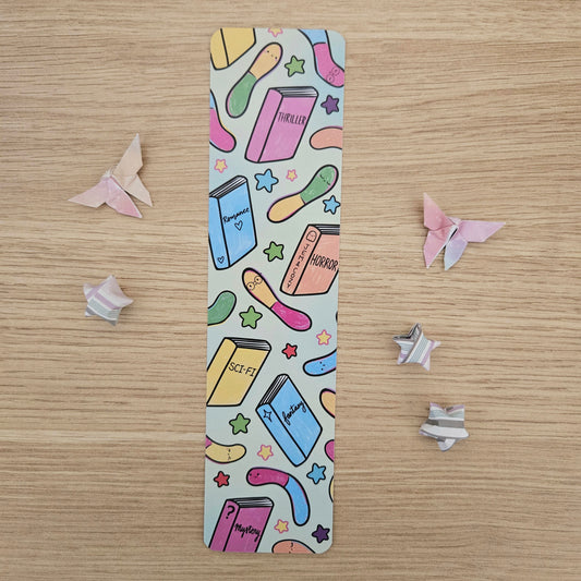 Book Worm Gummies Bookmark