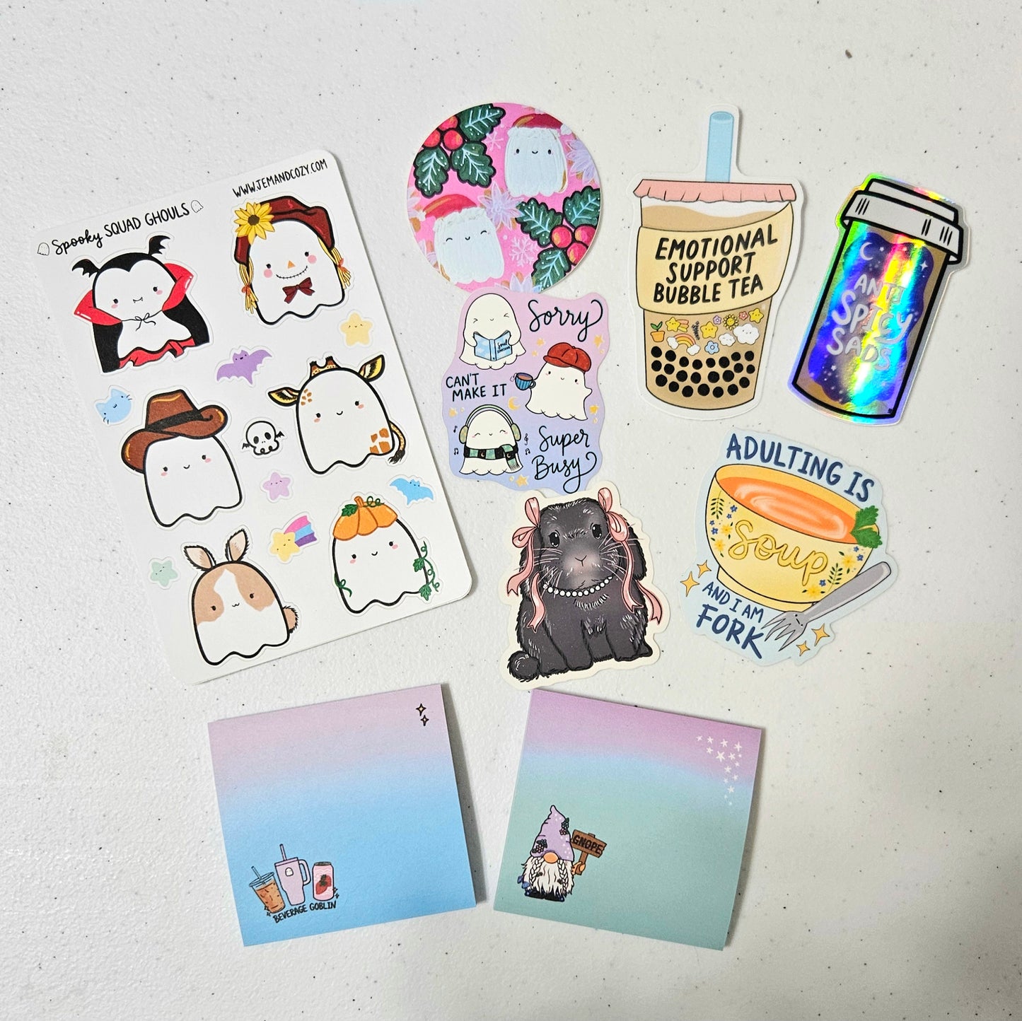 Mystery Discounted Sticky Note and Sticker Bundle