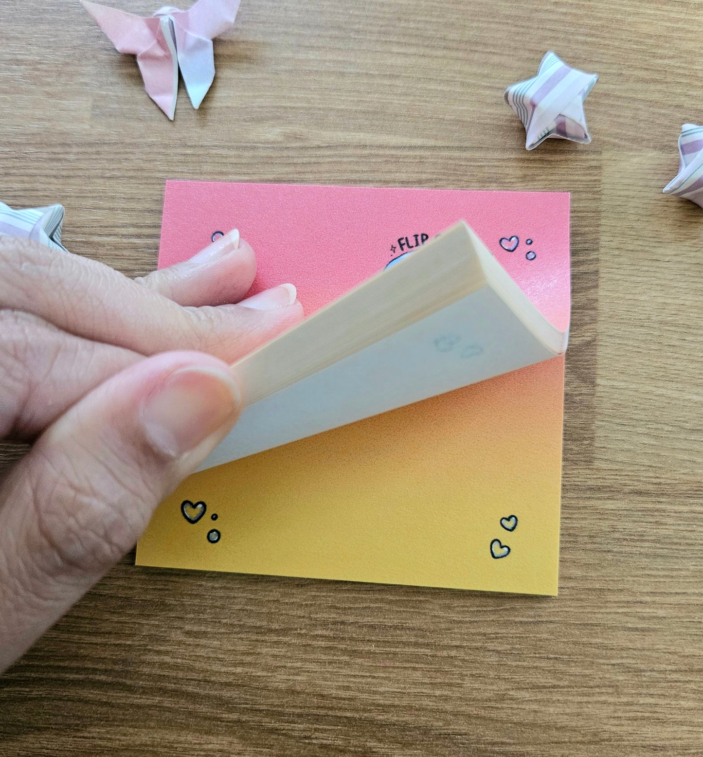 Flip Off Dolphin Sticky Notes