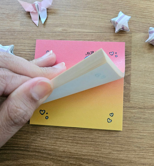 Flip Off Dolphin Sticky Notes