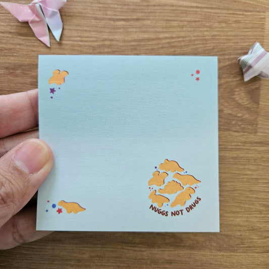 Nuggs Not Drugs Sticky Notes