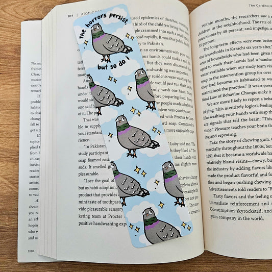 The Horrors Persist But So Do I Bookmark