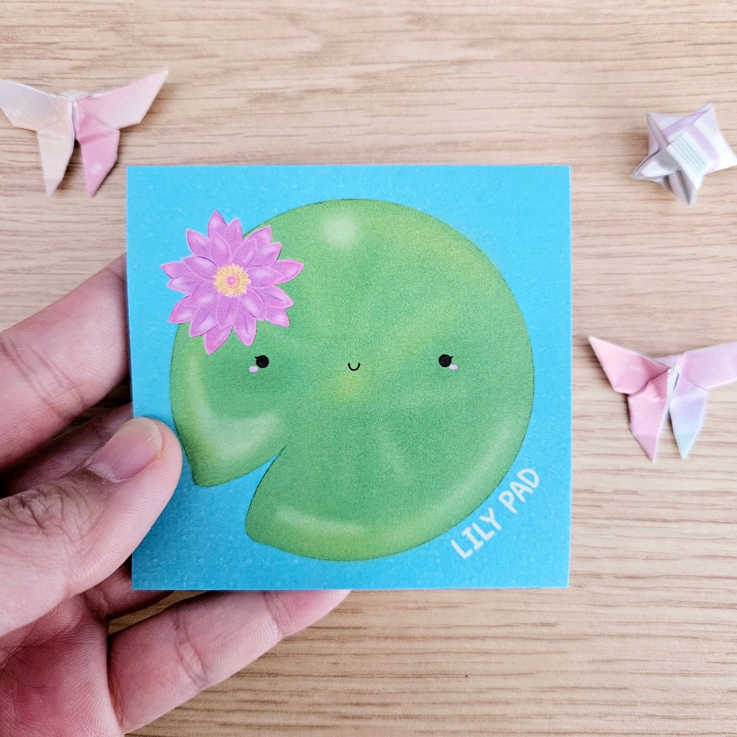 TO BE DISCONTINUED Sale Lily Pad Sticky Notes