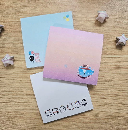Lucky Mystery Sticky Note BUNDLE - Set of 3