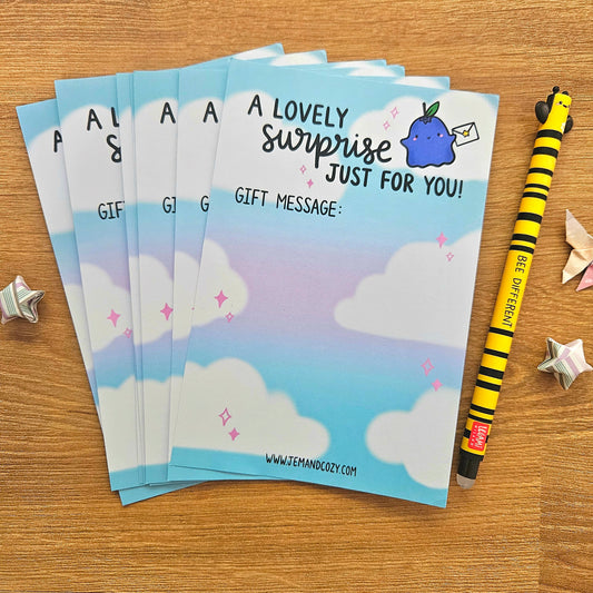 Add a Gift Message to Your Order