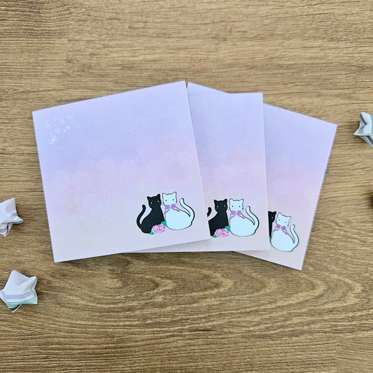 Limited Special: Moon Cats Sticky Notes