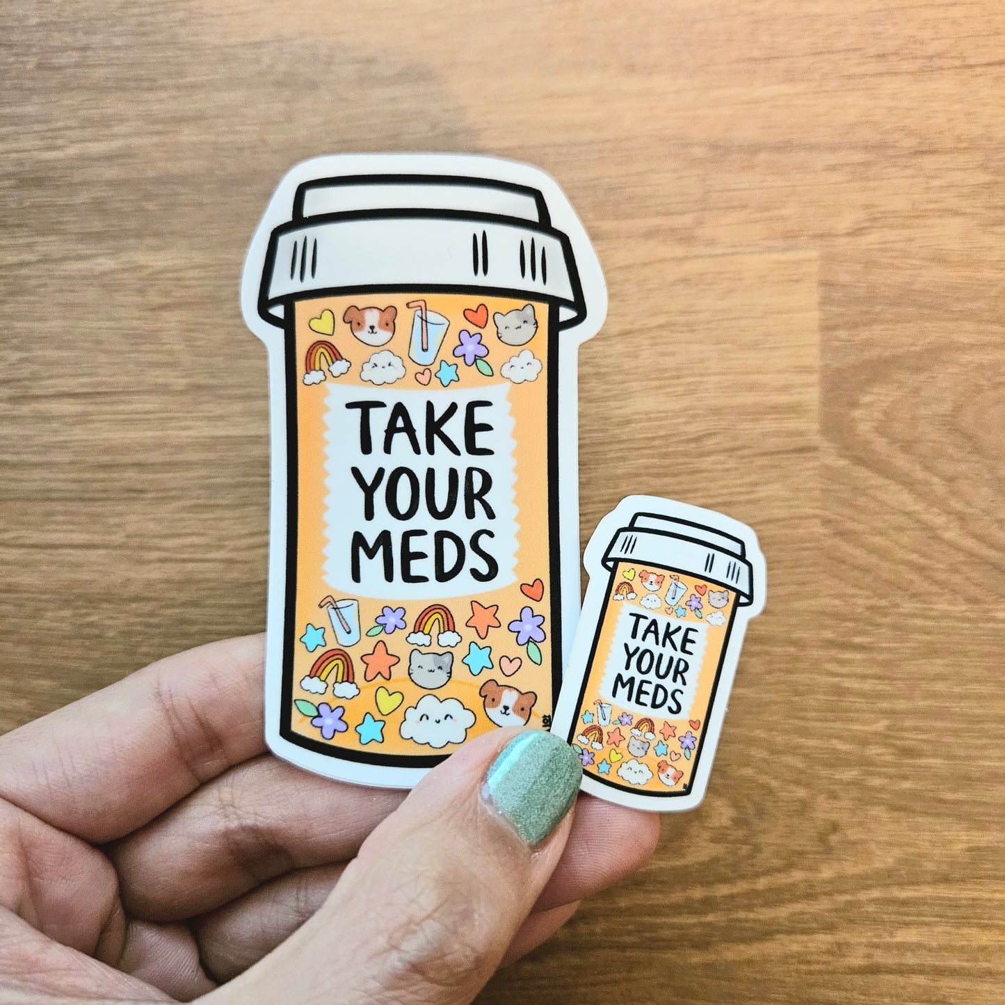 Take Your Meds Vinyl Sticker