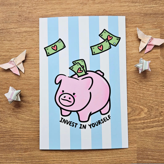 Done is Better Than Perfect Post Card Art Print(4x6")