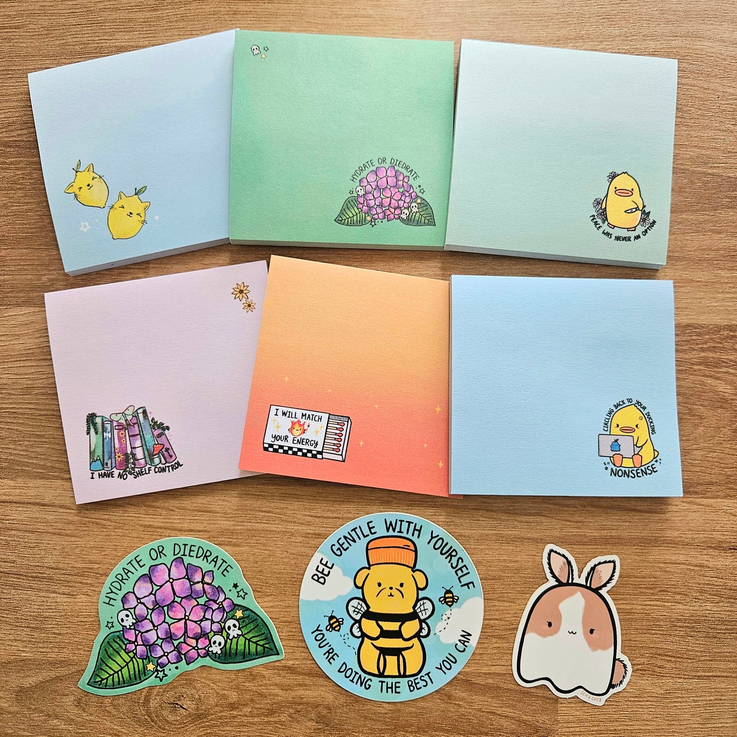 I Will Match Your Energy Sticky Notes
