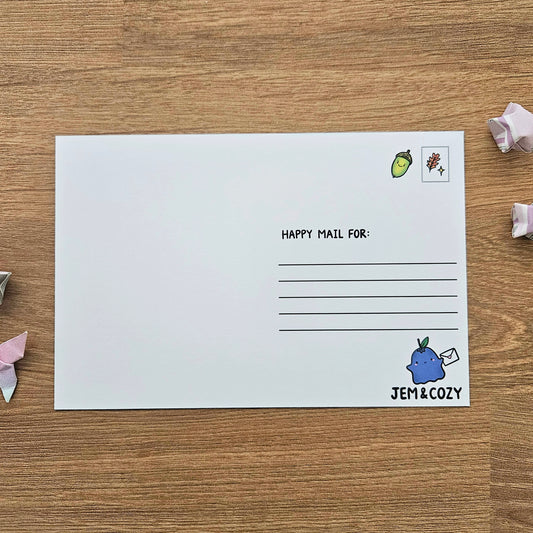 Acorn Café Post Card Art Print(4x6")