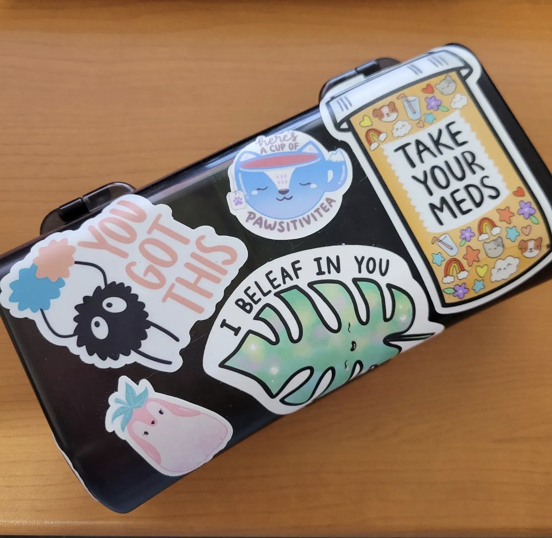 Take Your Meds Vinyl Sticker