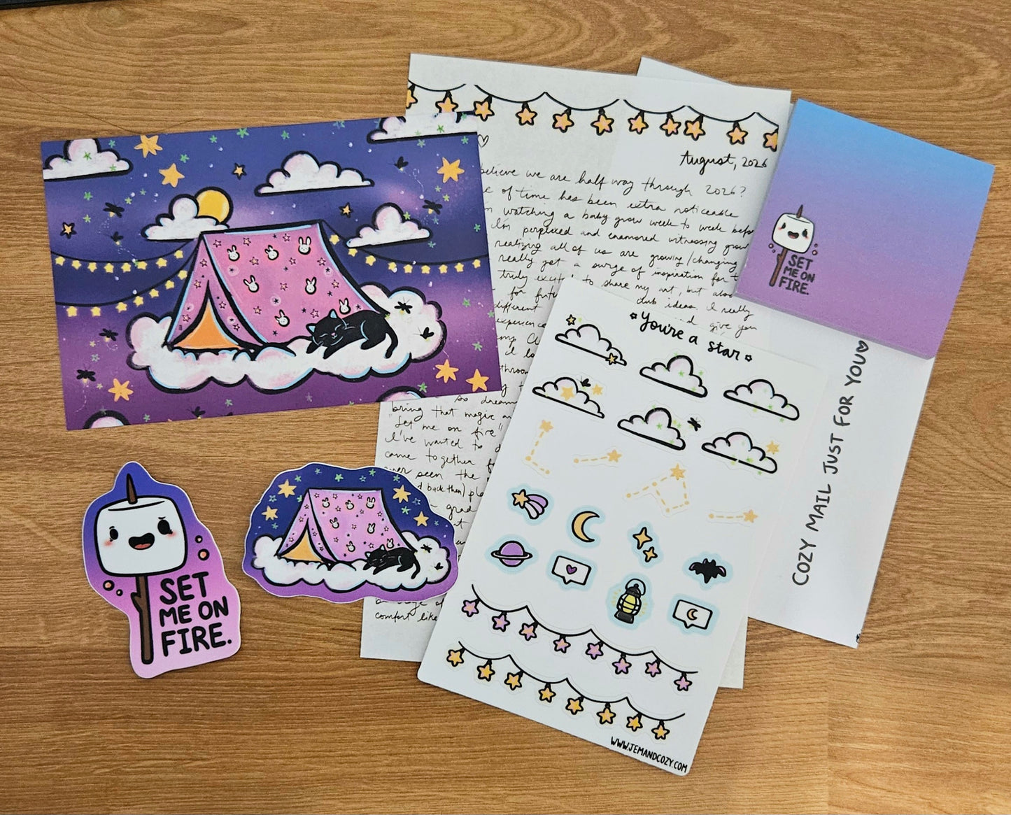 Camp Cloud 9 Vinyl Sticker