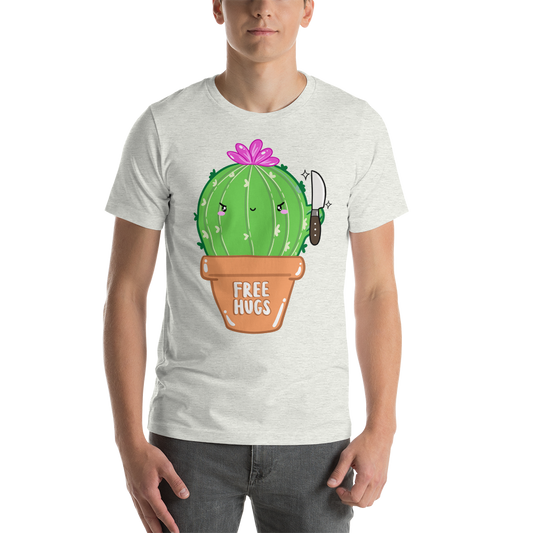 Free Hugs Cactus Unisex T-Shirt