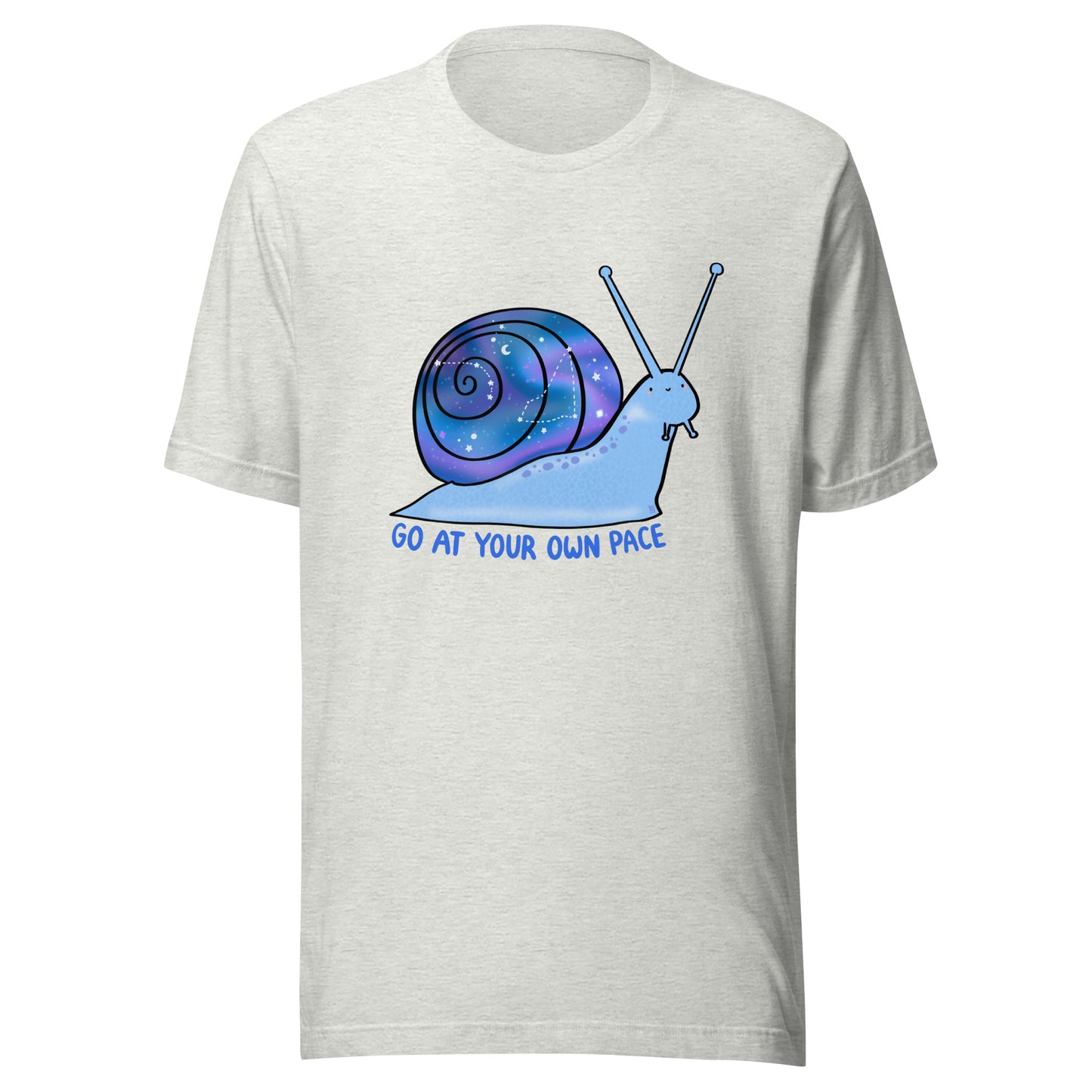Go At Your Own Pace Galaxy Snail Unisex T-Shirt