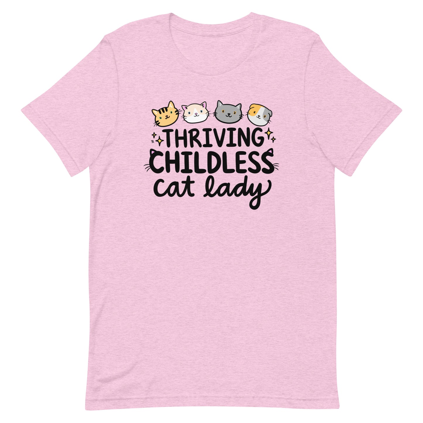 Thriving Childless Cat Lady Unisex T-Shirt