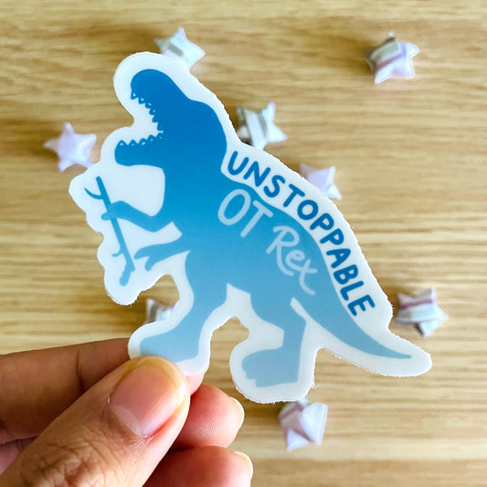 Unstoppable OT Rex Vinyl Sticker