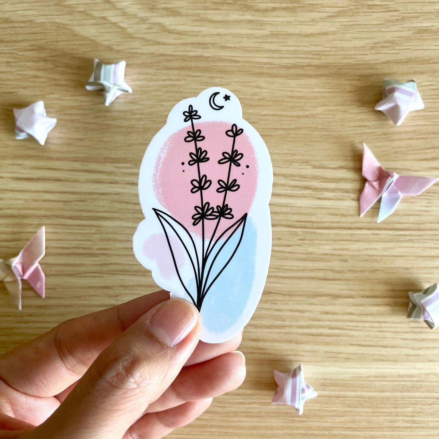 Celestial Lavender Sticker