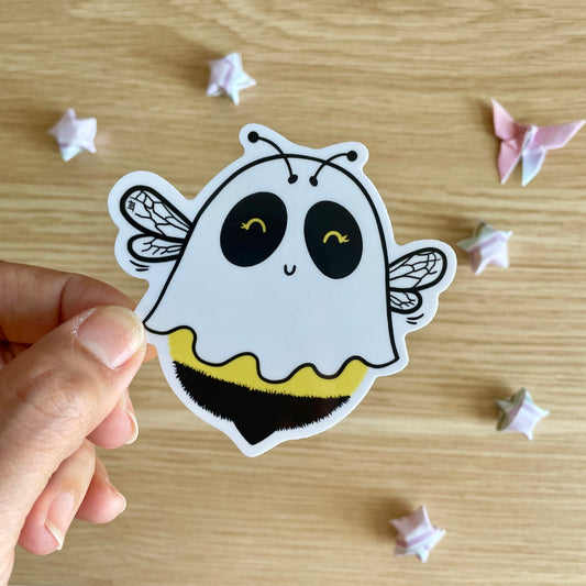 Boo Bee Vinyl Sticker
