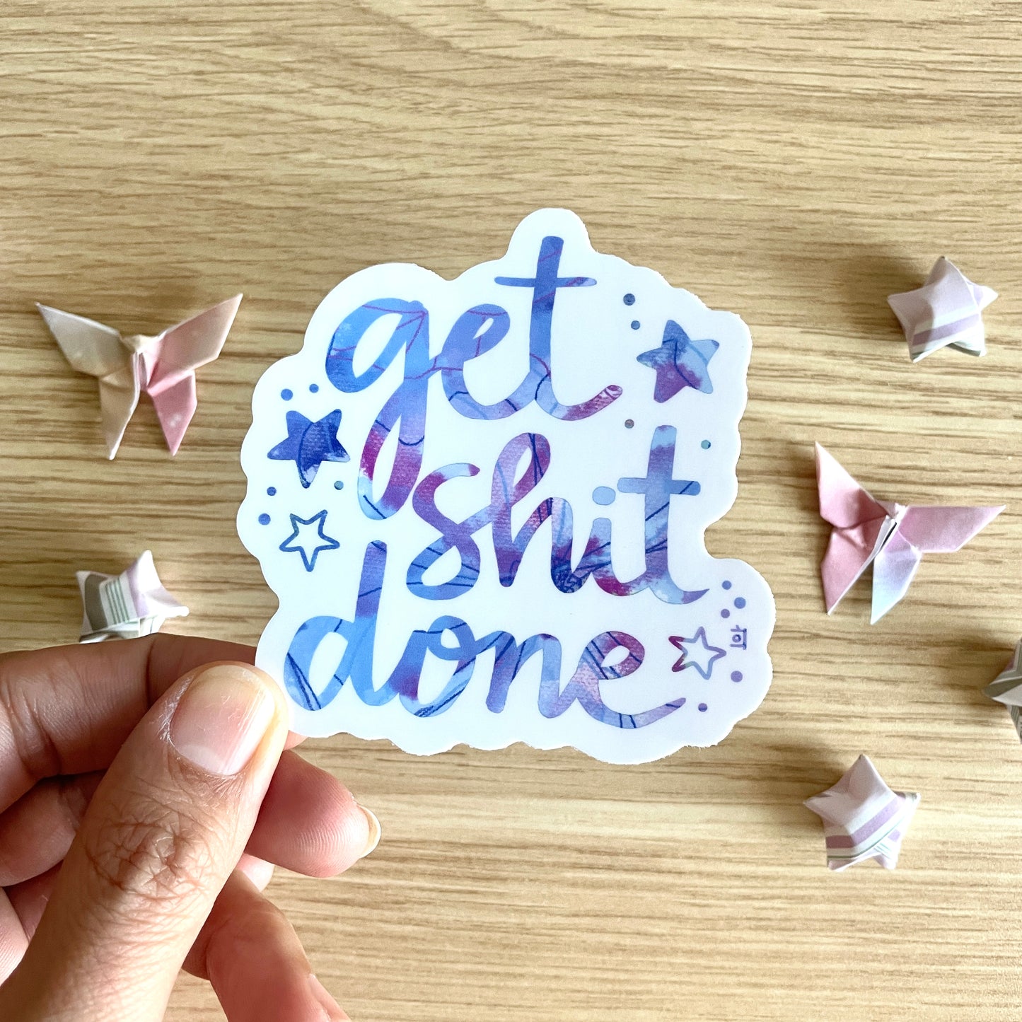 Get Shit Done Vinyl Sticker