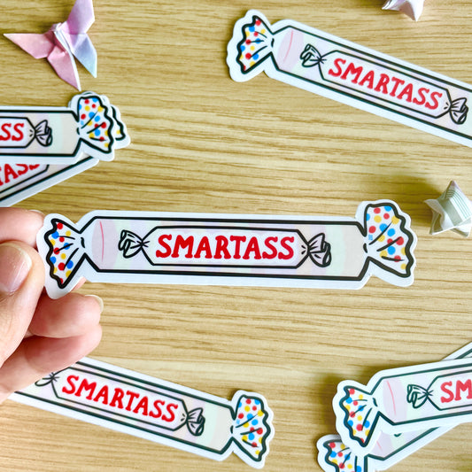 Smartass Vinyl Sticker