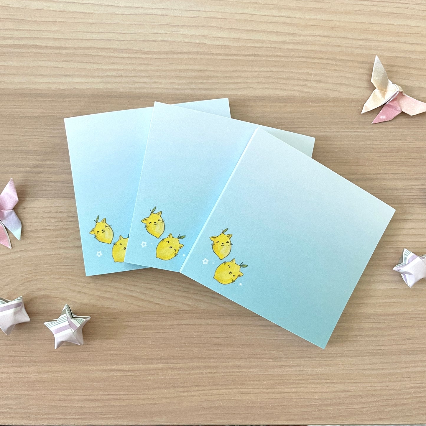 LAST CHANCE Lemon Kitties Sticky Notes