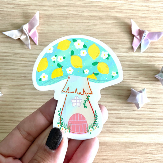 MAGNET: Lemon Gnome House Magnet