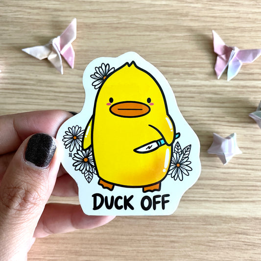 MAGNET: Duck Off Magnet