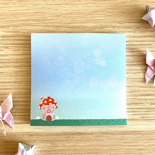 SPRING SPECIAL: Daisy Gnome House Sticky Notes