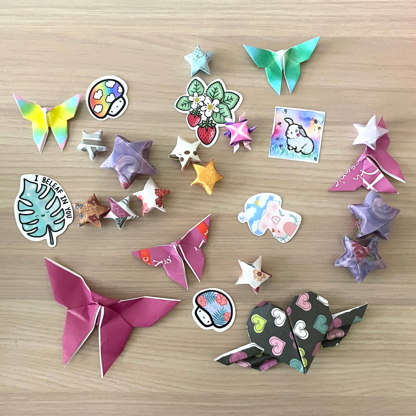Cozy Confetti - Sticker and Origami Confetti Scoop!