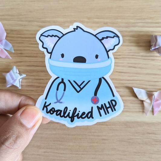 Koalified MHP Mental Health Professional Sticker