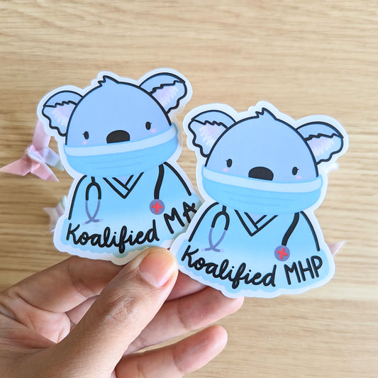 Koalified MHP Mental Health Professional Sticker