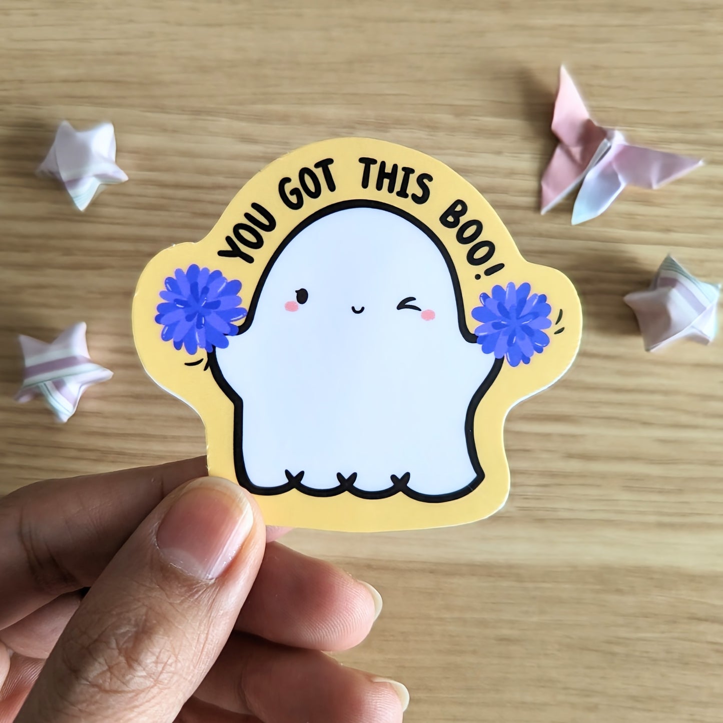 You Got This Boo Vinyl Sticker