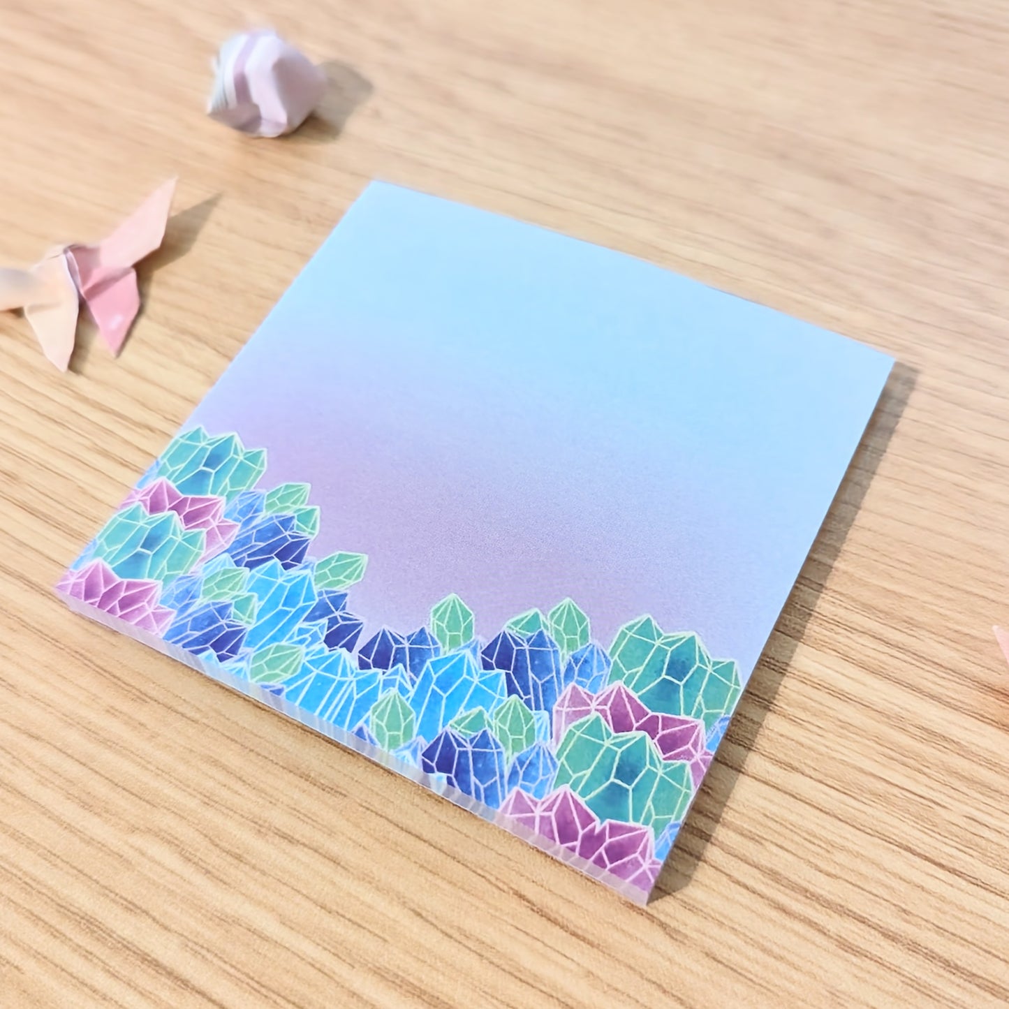 Dreamy Crystals Sticky Notes